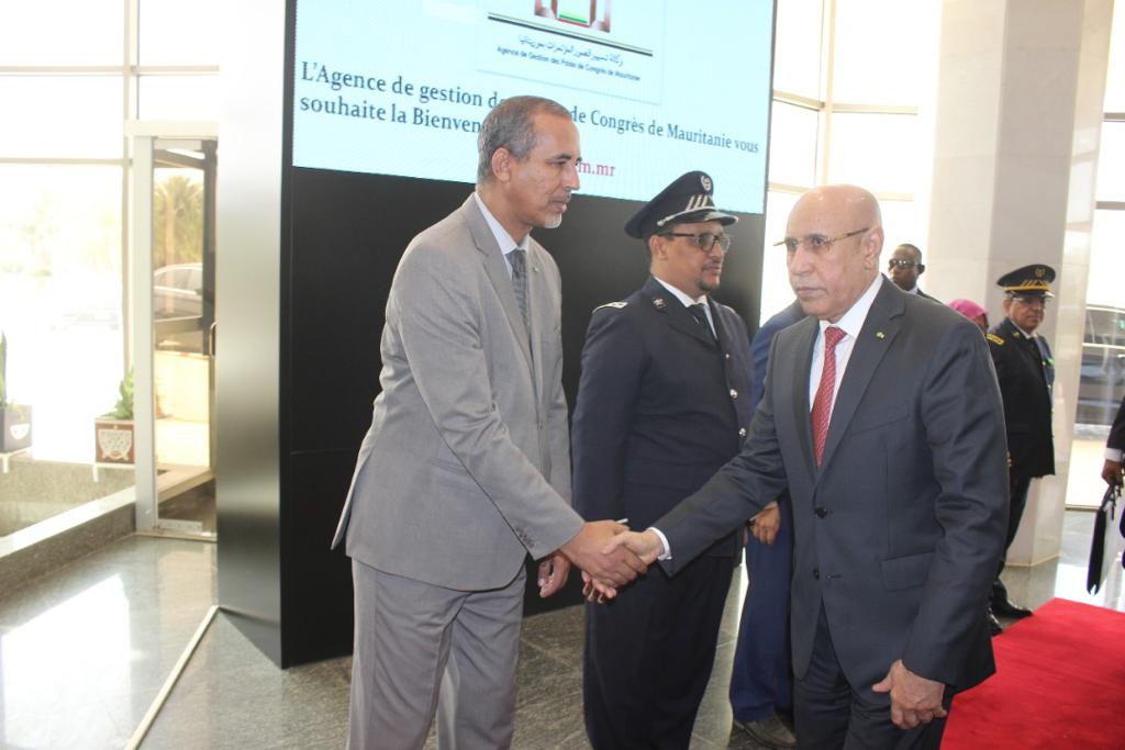 DG de l'APCM avec le Président de la République